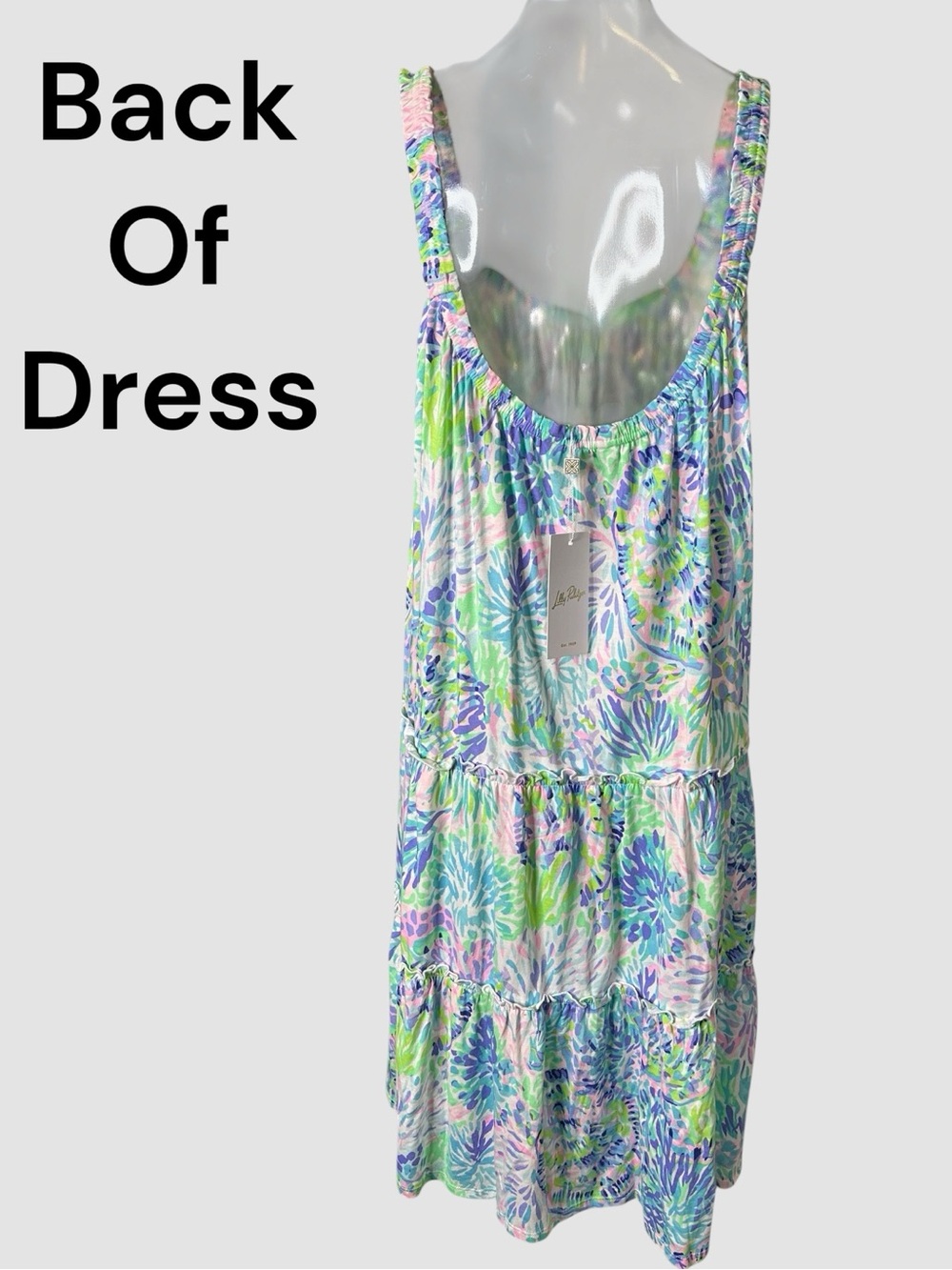 LILLY PULITZER Women's LORO Dress MULTI SHELL OF A PARTY XL NWT - Picture 4 of 8